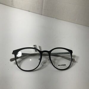 Arnette OAN6113 Men's Full Rim Round Eyeglasses - Black -
